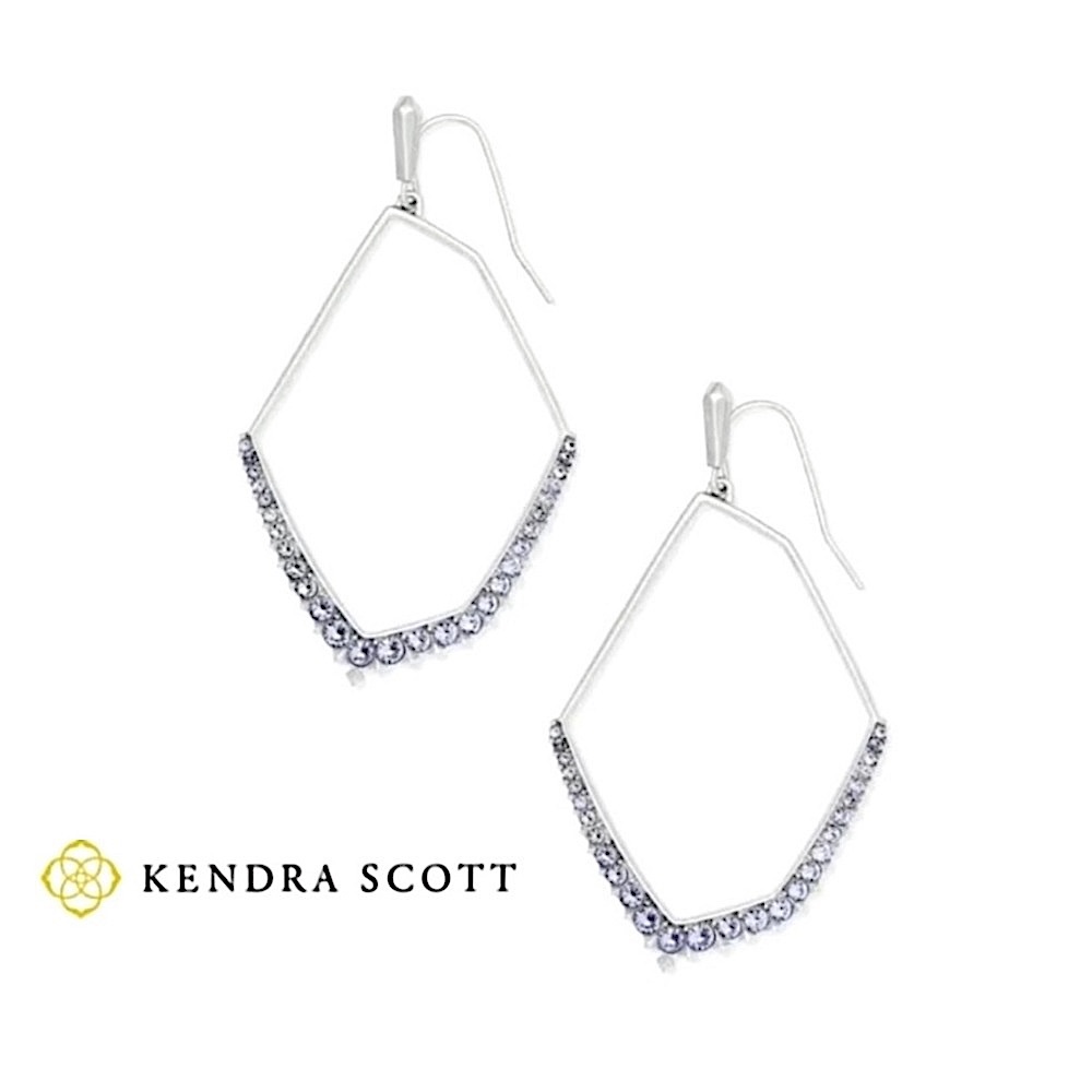 NEW Kendra Scott Nell Crystal Earrings